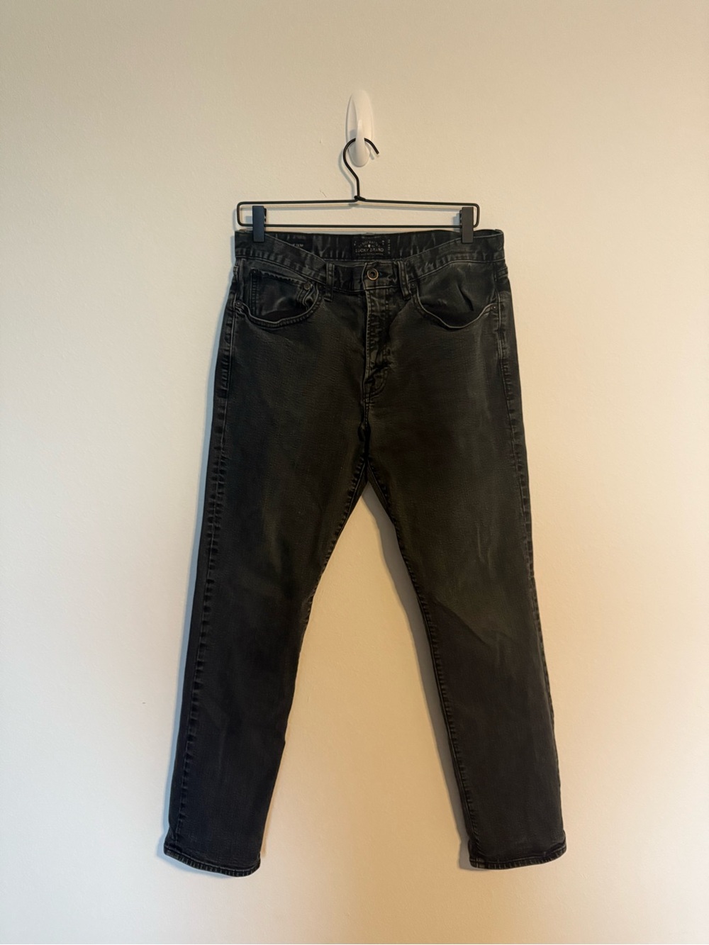 Lucky Brand Men's 121 Heritage Slim Black Jeans